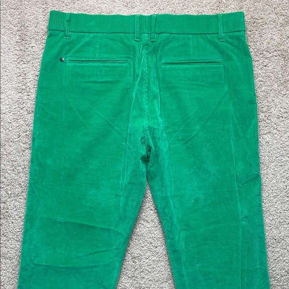 NEW Greyson Corduroy Trouser Golf Pants in Serpentine Green (Size: 34x34) - Picture 8 of 9